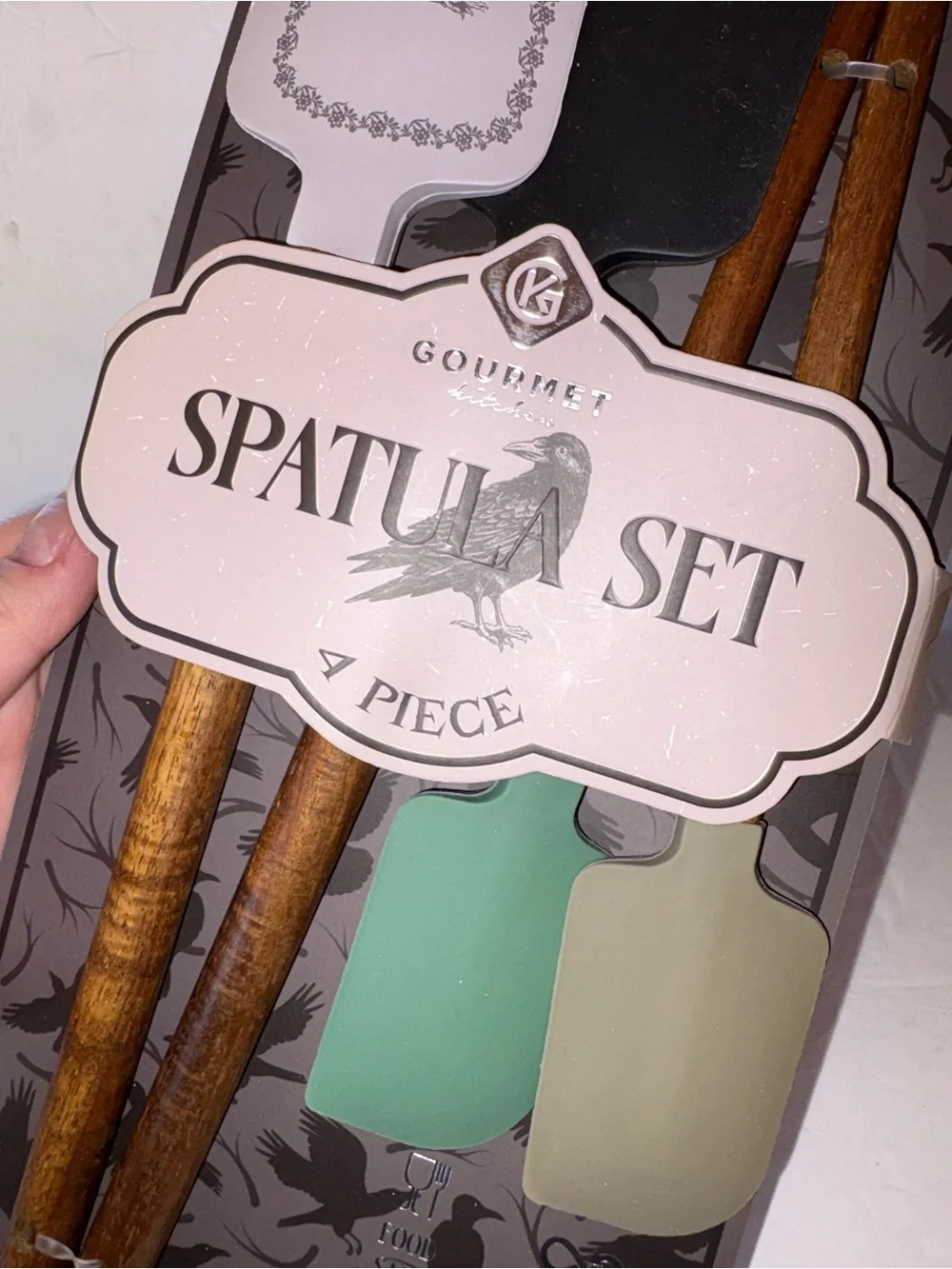NWT - 4pc: Gourmet Kitchen Silicone Spatula Set